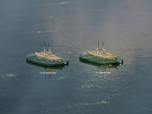 4A07c Tennessee and Colorado Class battleships