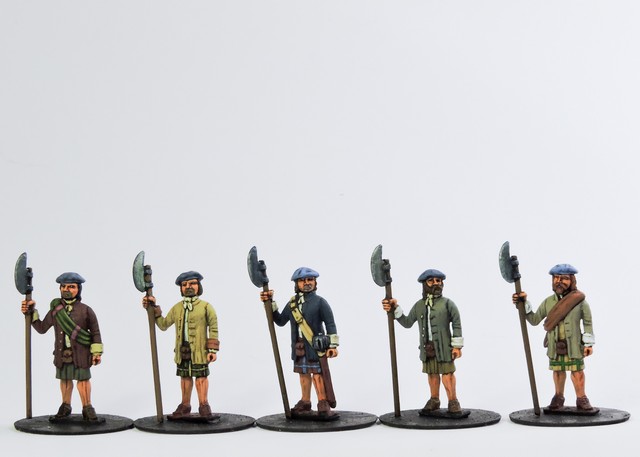 H005 Highland Clansmen Ready open handed