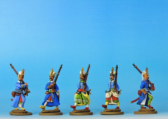OT001 Janissaries - full dress advancing