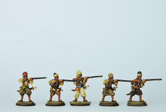 OT011 Bosniak or irregular Musketeers firing